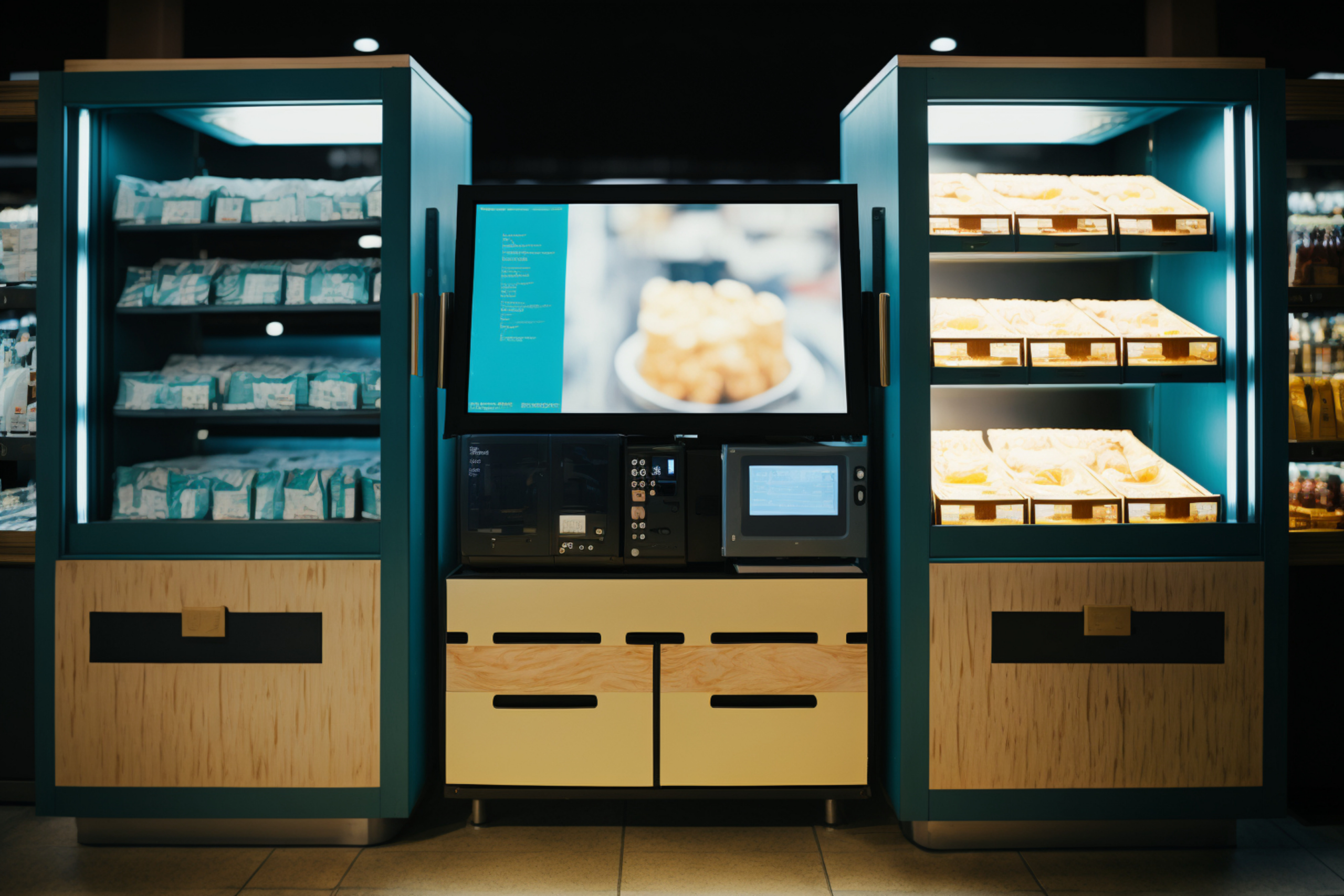 retail displays with integrated technology