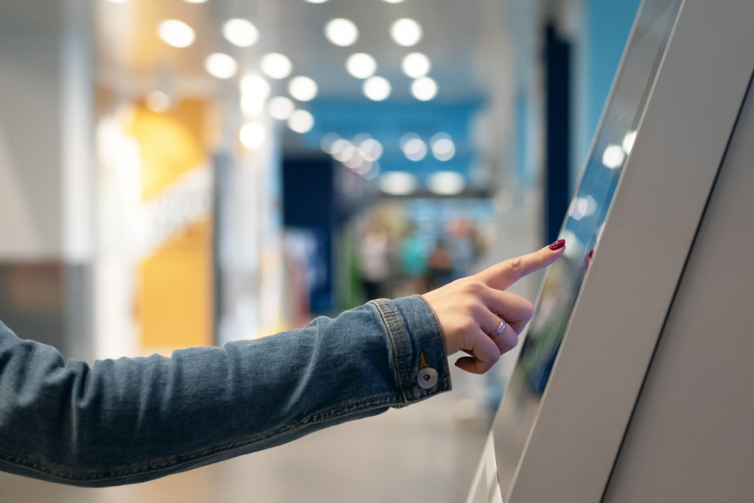 interactive shopping displays